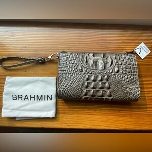 Brahmin Daisy Wristlet
